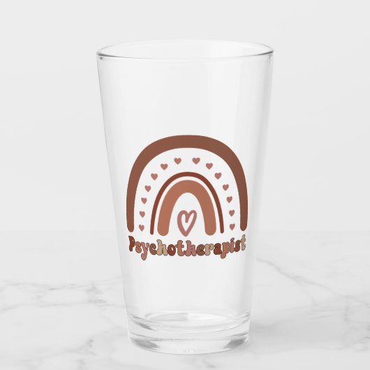 Verre Psychothérapeute Boho Rainbow (Devant)