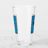 Verre Pub anglais Polka Dot Zebra (Gauche)