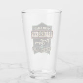 Verre Pub bar-bar Étiquette Lager personnalisé (Dos)