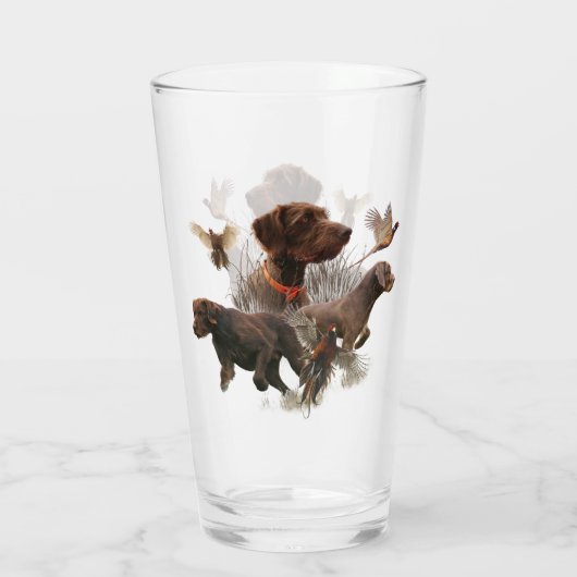 Verre Pudelpointers, Chasse faisan (Dos)