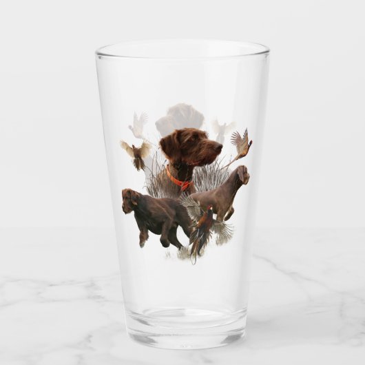 Verre Pudelpointers, Chasse faisan (Devant)