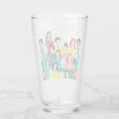 Verre Puissance des filles (Dos)