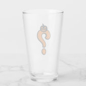 Verre Pumpkin Halloween Question Mark Glass (Dos)