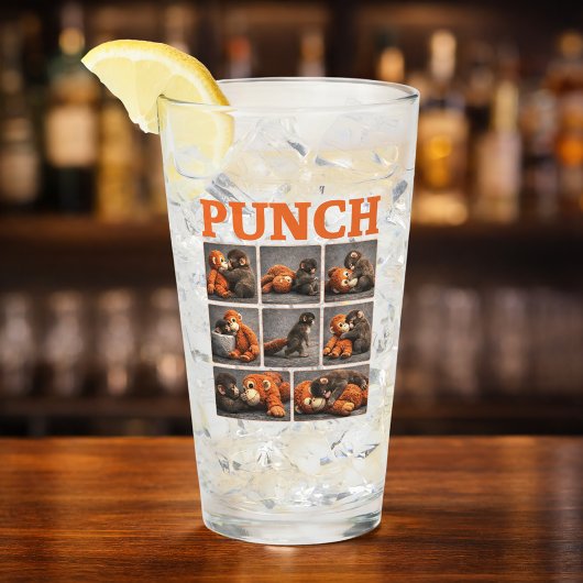 Verre Punch Bébé Singe