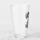 Verre Punks pas mort crâne Mohawk Punk Rock Rocker (Droite)