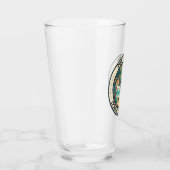 Verre Punta Cana République Dominicaine Badge de case (Droite)