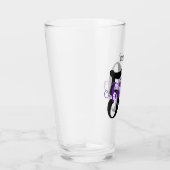 Verre Purple 50 et anniversaire fabuleux avec nom (Droite)