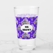 Verre Purple abstract conceptual art (Devant)