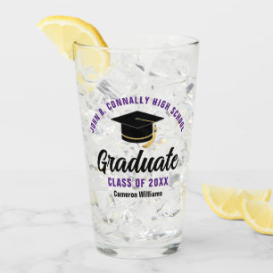 Verre Purple Graduate Custom Graduate Keepsaké