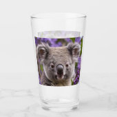 Verre Purple Jacaranda Koala Ours, (Devant)