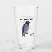 Verre Purple Martin Oiseau le plus Recherché (Devant)