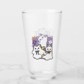 Verre Purr-anormal Cat-tivity - Halloween Cat Design (Dos)