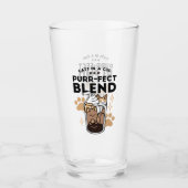 Verre Purr-fect Blend : Cat and Coffee Art for Pet Lover (Devant)