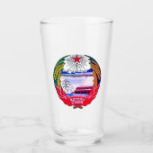 Verre Pyongyang, Corée du Nord (RPDC) Royaume ermite (Devant)