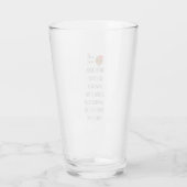 Verre Quand je fais mes biscuits, je les garde sous (Dos)