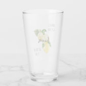 Verre Quand la vie vous donne des citrons Ajouter Tequil (Dos)