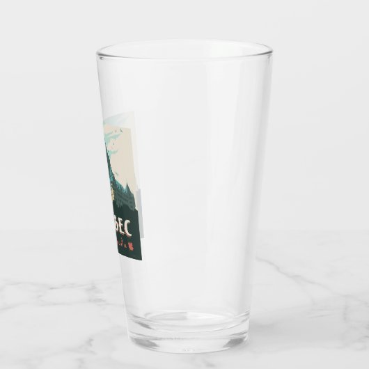 Verre Québec Canada | Château Frontenac (Gauche)