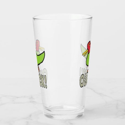 Verre Quitter le canard (Gauche)