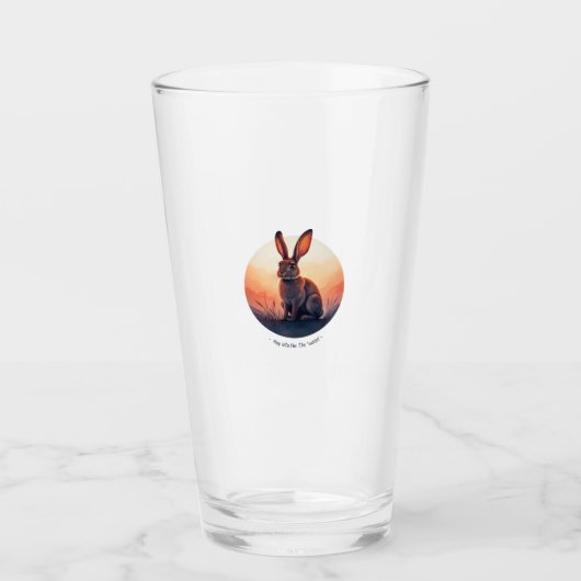 Verre rabbit glass (Devant)