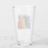 Verre Rainbow Belly Dancer Art Belly Dance Troupe (Dos)