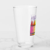 Verre Rainbow Crayons Art enseignant artiste école (Droite)