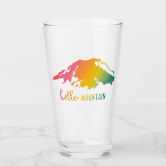 Verre Rainbow Mt Rainier Glass