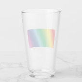 Verre Rainbow pride couleurs égalité boisson (Dos)