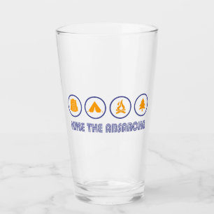 Verre Randonnée dans les montagnes Absaroka