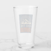 Verre Randonnée Les Laurentides Québec Soleil Levant (Dos)