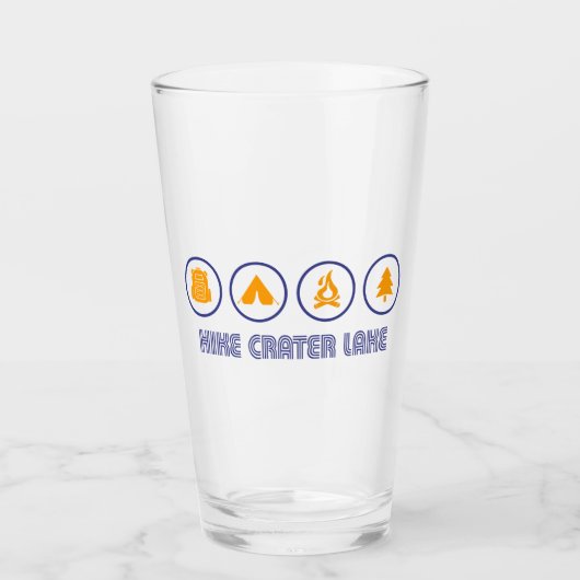 Verre Randonnée Parc national du lac Crater (Devant)