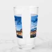 Verre Rangée de statues illuminées à Padova (Gauche)