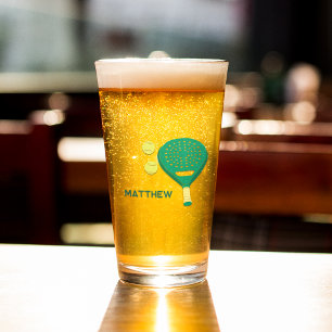 Verre Raquettes et balles de tennis Padel Personnalisées