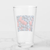Verre Raspberries et Blueberries (Dos)