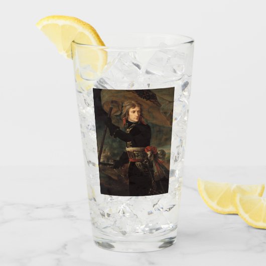 Verre Rassemblement de Napoléon Bonaparte à la bataille (Devant glace)