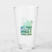 Verre Rassemblez votre feuille (Dos)