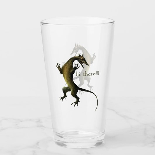 Verre Rat dansant de Jérôme Bosch (Devant)