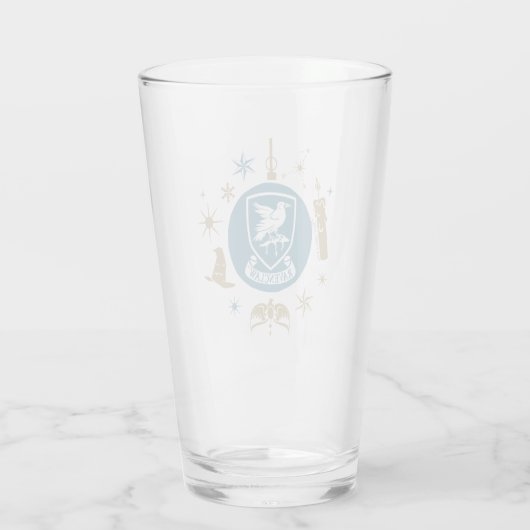 Verre RAVENCLAW™ - Graphique de Bauble de Vacances (Dos)