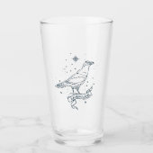 Verre RAVENCLAW™ - Graphique de constellation (Devant)