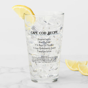 Verre Recette de boisson Cape Cod
