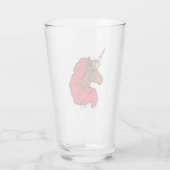 Verre Red Afro Unicorn (Dos)