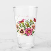 Verre Red Daylilies Floral (Dos)