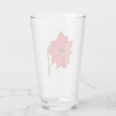 Verre Red Star Flower (Dos)