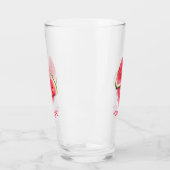Verre Red Sweet Juicy Watermelon Pieces Glass (Gauche)