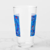 Verre Red White Blue Stars Inspirer Vol (Gauche)