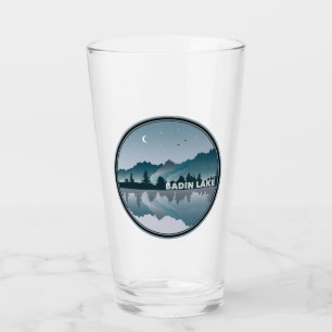 Verre Réflexion du lac Badin en Caroline du Nord