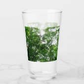 Verre Regard sur les arbres d'été (Dos)