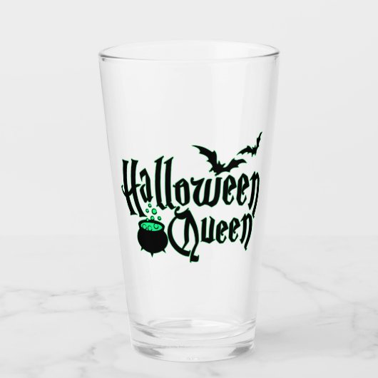 Verre Reine Halloween (Devant)
