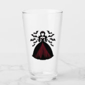 Verre Reine Vampire Halloween (Devant)