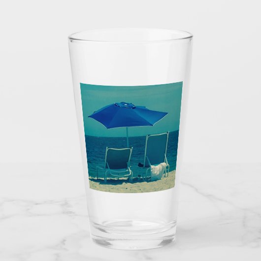 Verre Relaxant Blue Beach Sand 4Tara (Devant)