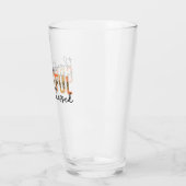 Verre Remerciements à la bienheureuse guépard'impression (Gauche)